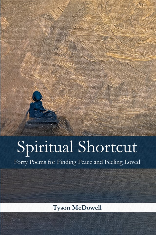 Spiritual Shortcut book cover — Al Wasi, The All Encompassing, an acrylic painting by Tyson McDowell